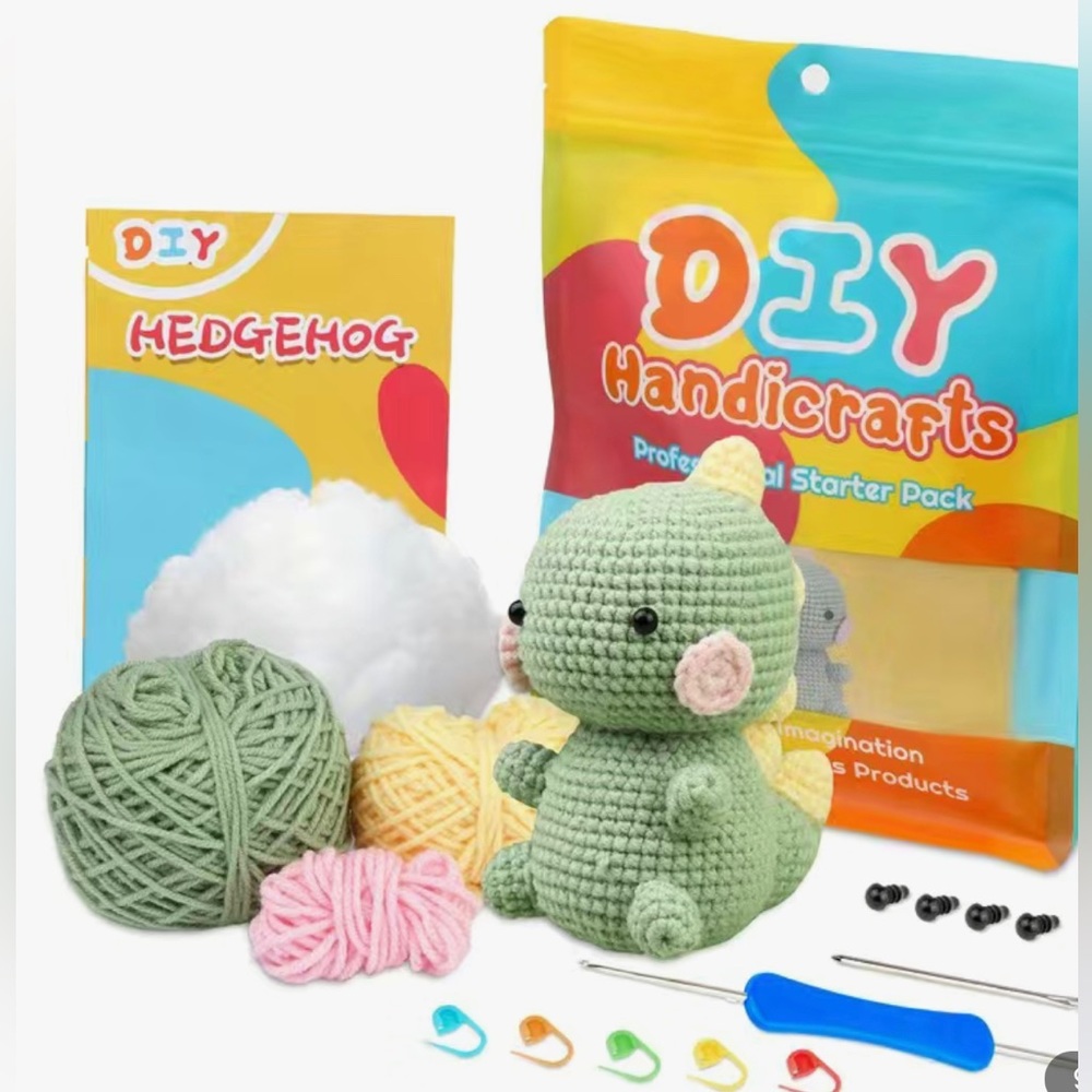 DIY Beginner Crochet Starter Material Package